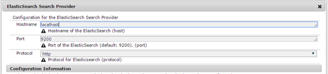 Elasticsearch Search Provider