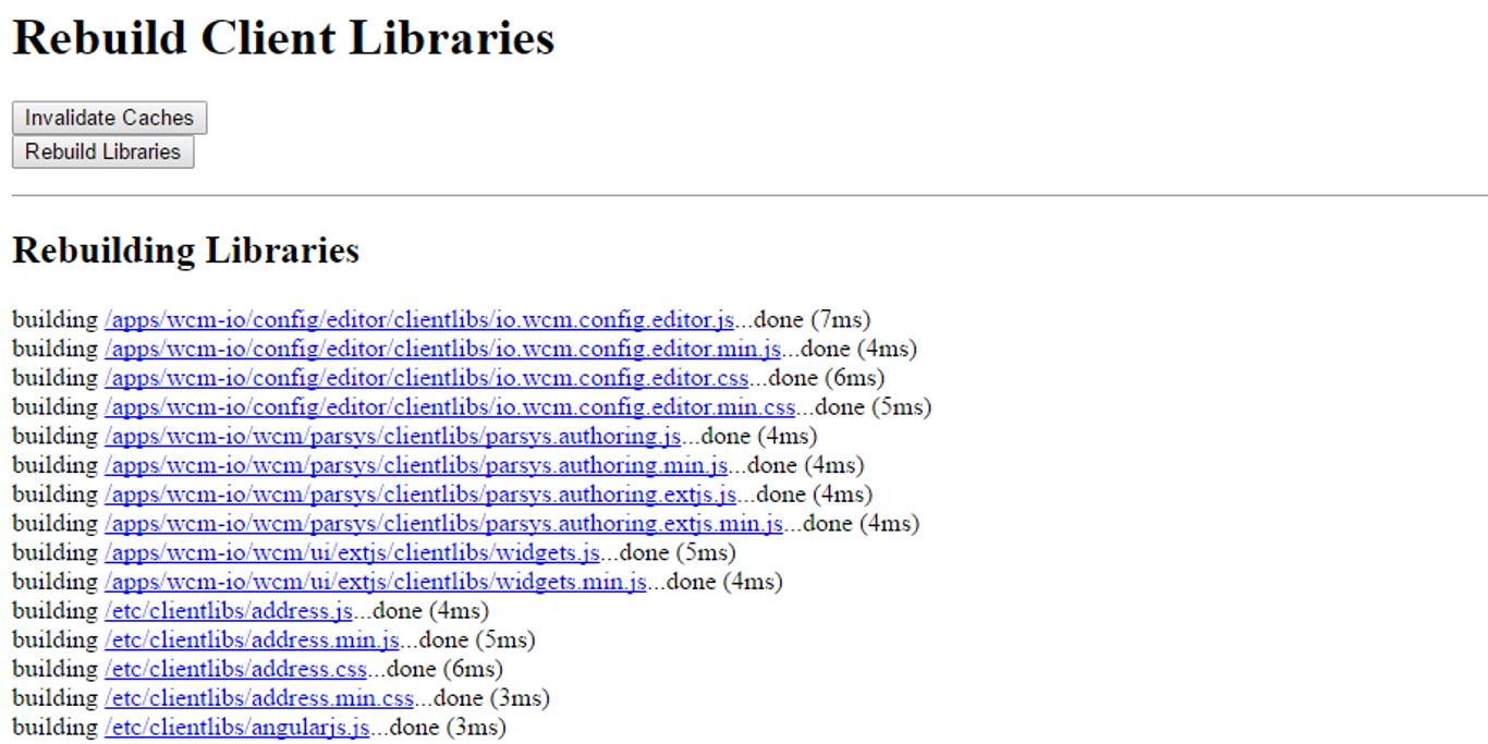 deveth0.de AEM Rebuild Client Libraries