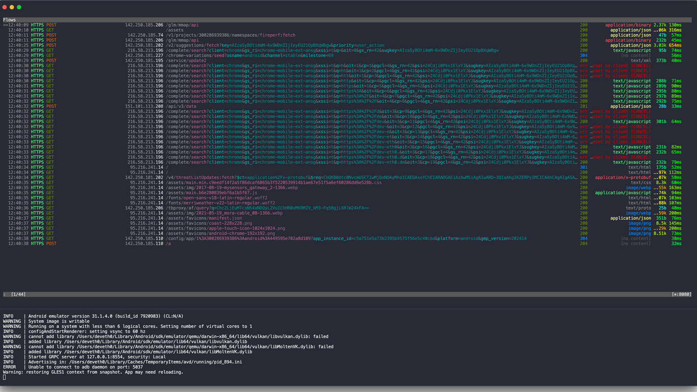 dev-eth0.de - Debug Android (Application) Traffic